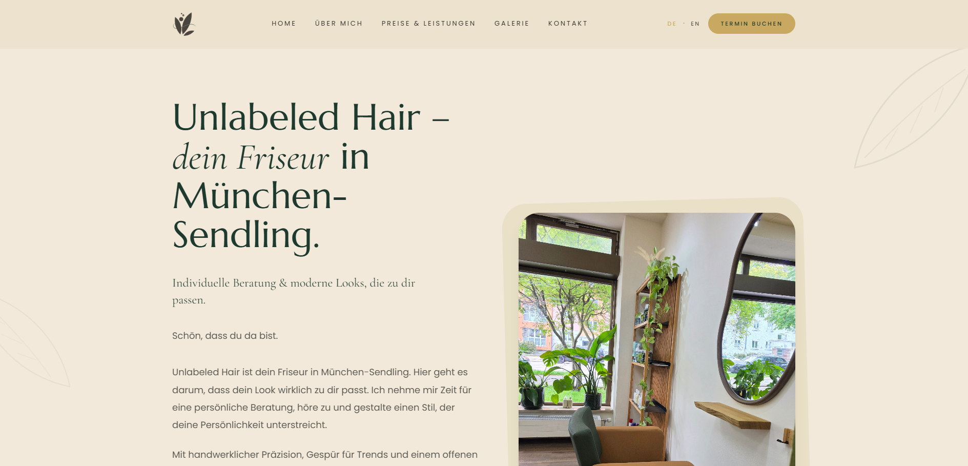 Unlabeled Hair — Website